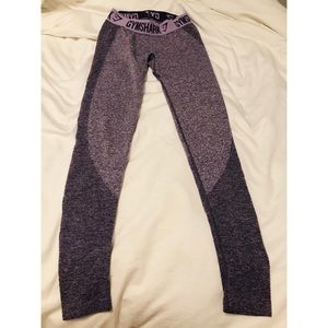 GYMSHARK Flex Leggings in purple